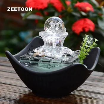 240V Modern Vintage Mini LED Water Fountain Humidifier Atomizer Fish Tank Desktop Feng Shui Ornament Home Decor Creative Gift
240V Modern Vintage Mini LED Water Fountain Humidifier Atomizer Fish Tank Desktop Feng Shui Ornament Home Decor Creative Gift