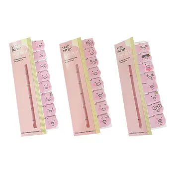 1 Set Stylish Cartoon Pig Mini Pages Sticker Bookmark Notepad Sticky Post-it Notes Creative School Office Stationery Supply
1 Set Stylish Cartoon Pig Mini Pages Sticker Bookmark Notepad Sticky Post-it Notes Creative School Office Stationery Supply