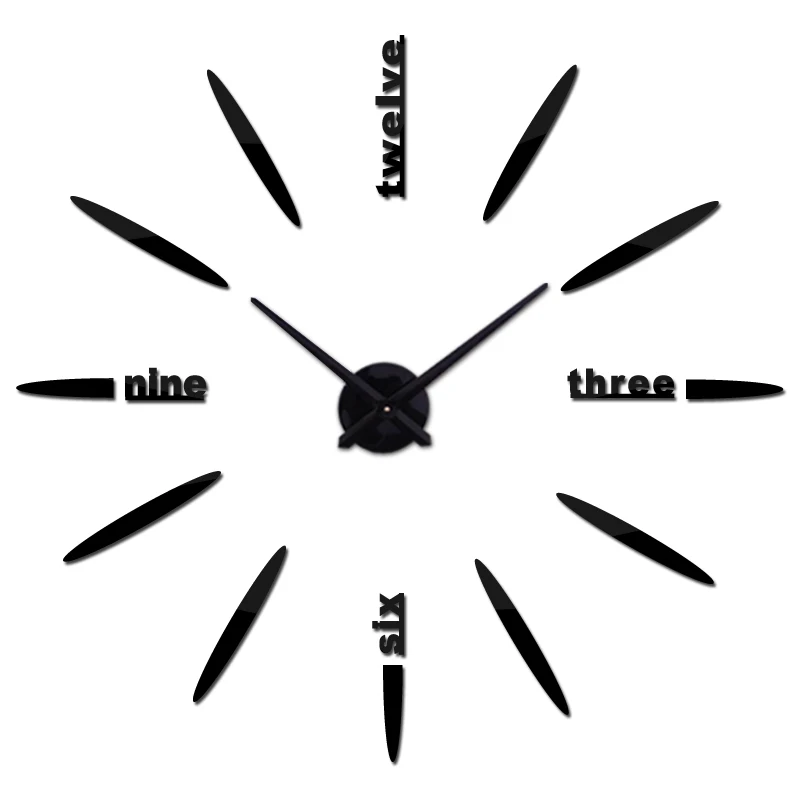 Fashion Diy 3d Wall Clock Design Acrylic Mirror Clocks Stickers Large Decorative Mounted vintage House Clock On The Wall
Fashion Diy 3d Wall Clock Design Acrylic Mirror Clocks Stickers Large Decorative Mounted vintage House Clock On The Wall