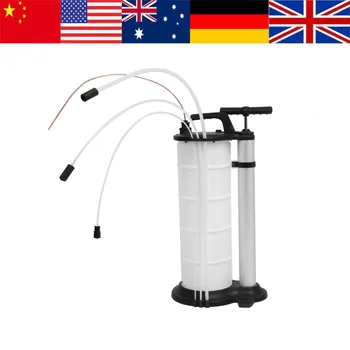9L Oil Pump Waste Oil Water Suction Extraction Fluid Vacuum Pump Fuel Transfer Refueling Tool Hand Operating oil extracting pump
9L Oil Pump Waste Oil Water Suction Extraction Fluid Vacuum Pump Fuel Transfer Refueling Tool Hand Operating oil extracting pump