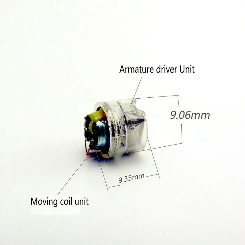 MLLSE 3Pairs=6pcs 16ohm 1DD + 1BA Dynamic Speaker Hybrid Drive Unit For DIY Headset Earphone Speaker Units Accessories
MLLSE 3Pairs=6pcs 16ohm 1DD + 1BA Dynamic Speaker Hybrid Drive Unit For DIY Headset Earphone Speaker Units Accessories