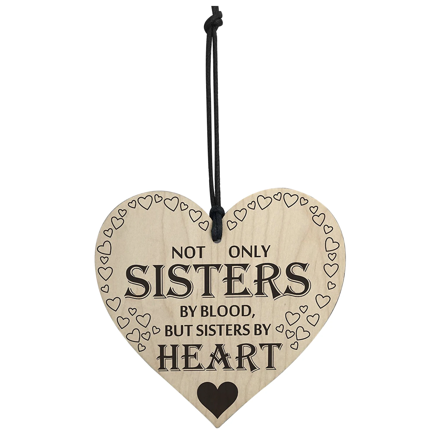 HOT-Sisters By Heart Wooden Hanging Heart Shaped Best Sister Plaque Love Gift Sign
HOT-Sisters By Heart Wooden Hanging Heart Shaped Best Sister Plaque Love Gift Sign