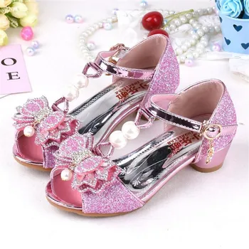 Children Princess Glitter flower beading Sandals Girls dance Shoes Square high-heeled Party Shoes 26-37 3colors GZX01
Children Princess Glitter flower beading Sandals Girls dance Shoes Square high-heeled Party Shoes 26-37 3colors GZX01