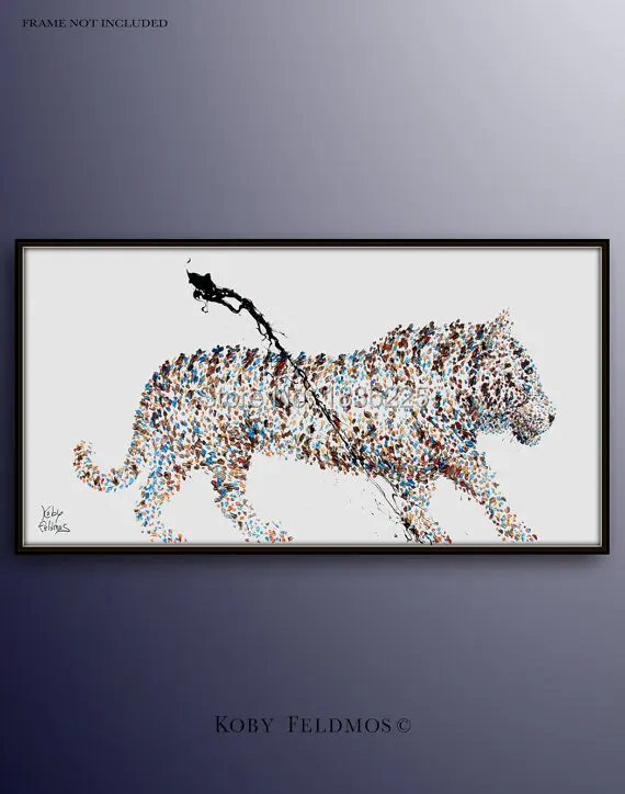 Canvas Wall Art Tiger Oil Painting Modern Decor Hand Painted Canvas Art Picture Decor Living Room Wall Large Abstract Painting
Canvas Wall Art Tiger Oil Painting Modern Decor Hand Painted Canvas Art Picture Decor Living Room Wall Large Abstract Painting