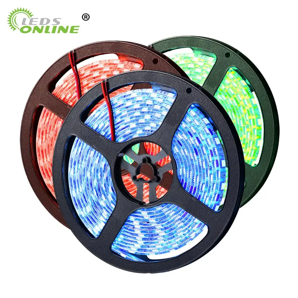 5050 3528 LED Strip Light DC 12V Waterproof / Non-waterproof 5M 10M 60LEDs/m Flexible Strip Ribbon Tape RGB Red Blue Green White
5050 3528 LED Strip Light DC 12V Waterproof / Non-waterproof 5M 10M 60LEDs/m Flexible Strip Ribbon Tape RGB Red Blue Green White