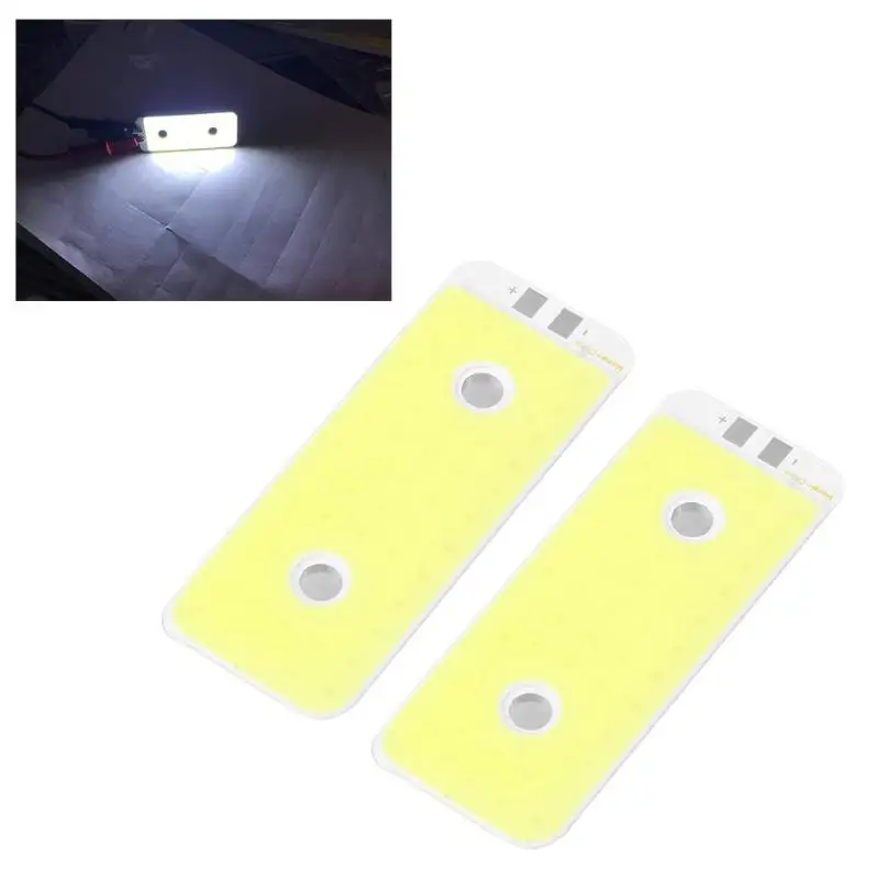 DC 12-14V led chip 6000-6500K White COB LED Panel Strip led chip Light Source Lamp Chip for DIY Car Lighting 29x71mm
DC 12-14V led chip 6000-6500K White COB LED Panel Strip led chip Light Source Lamp Chip for DIY Car Lighting 29x71mm