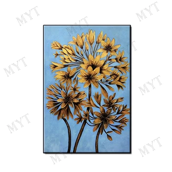Cheaper Pure Hand Painted Wall art Pictures Abstract oil painting on canvas yellow flowers for Living room home decor unframed
Cheaper Pure Hand Painted Wall art Pictures Abstract oil painting on canvas yellow flowers for Living room home decor unframed