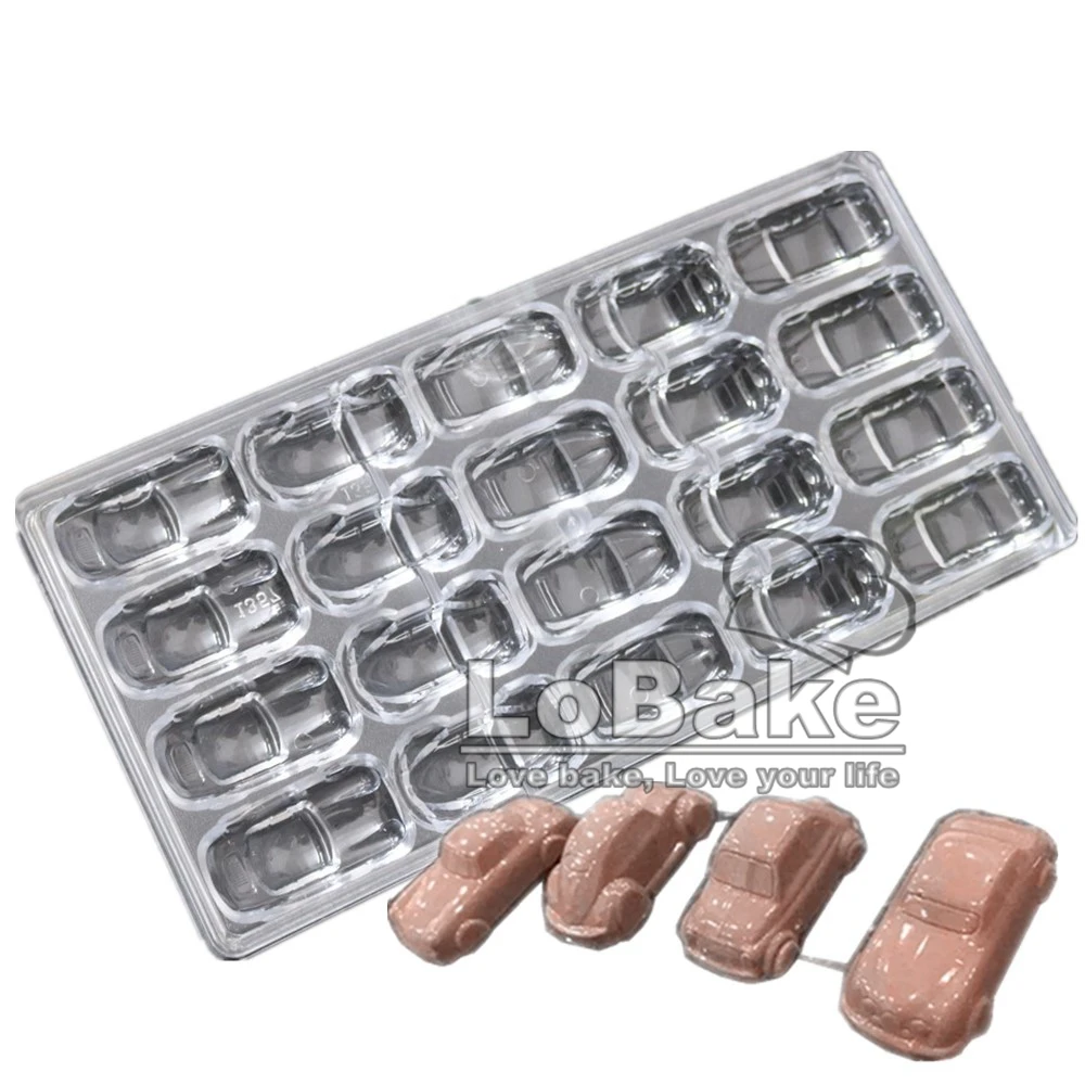 New arrivals high quality small car vehicle shape pc polycarbonate chocolate candy mould ice cube tray for DIY baking supplies
New arrivals high quality small car vehicle shape pc polycarbonate chocolate candy mould ice cube tray for DIY baking supplies