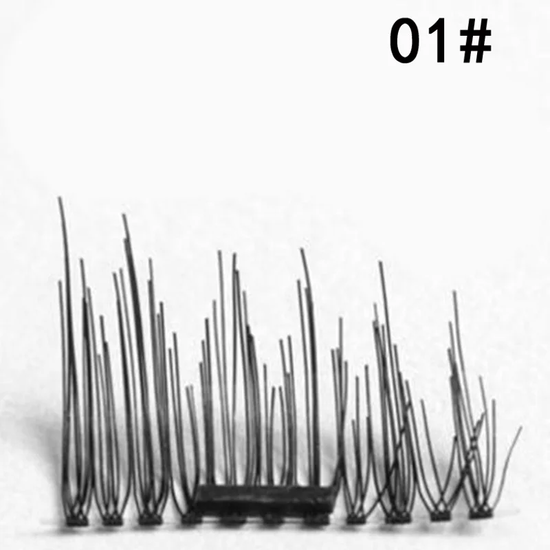 4pcs Magnetic Eyelash Strips Reusable Transparent Plastic Hand Made Synthetic Winged Fade Eye Lashes Women Eye Makeup Tools
4pcs Magnetic Eyelash Strips Reusable Transparent Plastic Hand Made Synthetic Winged Fade Eye Lashes Women Eye Makeup Tools