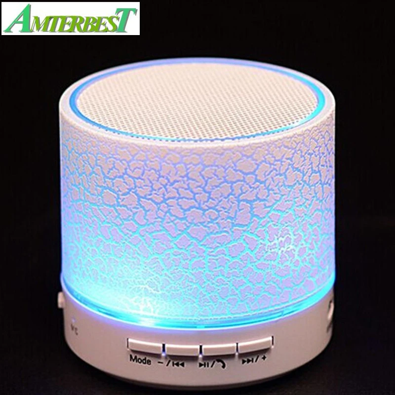 AMTERBEST LED Wireless Portable Bluetooth Speakers Hands Free Subwoofer Loudspeakers Musical Audio for IPhone Android Smartphone
AMTERBEST LED Wireless Portable Bluetooth Speakers Hands Free Subwoofer Loudspeakers Musical Audio for IPhone Android Smartphone