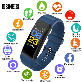 BINSSAW Men and women Smart Watch Waterproof Watch Sport digi Watch Blood Pressure Heart Rate Monitor Fitness tracker pedometer
BINSSAW Men and women Smart Watch Waterproof Watch Sport digi Watch Blood Pressure Heart Rate Monitor Fitness tracker pedometer