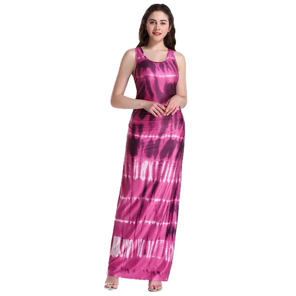 CHAMSGEND 2019 Women's Sleeveless Vest Long Skirt Summer Beach Dress Seaside Resort Beach Skirt Casual Slim Mopping Skirt
CHAMSGEND 2019 Women's Sleeveless Vest Long Skirt Summer Beach Dress Seaside Resort Beach Skirt Casual Slim Mopping Skirt