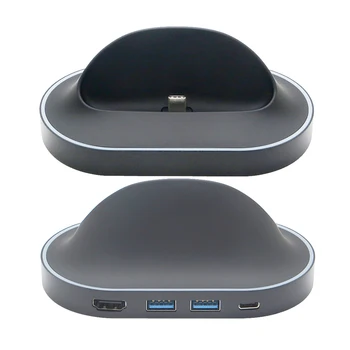 5pcs/lot 4 in 1 Type C Destop Extension Charging Dock for Galaxy S8 S9 Huawei Mate 10 with HDMI 4K USB 3.0 PD Charging Function 
5pcs/lot 4 in 1 Type C Destop Extension Charging Dock for Galaxy S8 S9 Huawei Mate 10 with HDMI 4K USB 3.0 PD Charging Function