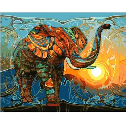 Urijk Frameless Elephant Pictures By Numbers Oil Painting By Numbers On Canvas DIY Animal Painting Home Decorations Accessoris
Urijk Frameless Elephant Pictures By Numbers Oil Painting By Numbers On Canvas DIY Animal Painting Home Decorations Accessoris