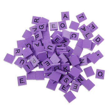 100Pcs Wooden Colourful Scrabble Tiles Mix Letters Varnished Alphabet Scrabbles
100Pcs Wooden Colourful Scrabble Tiles Mix Letters Varnished Alphabet Scrabbles