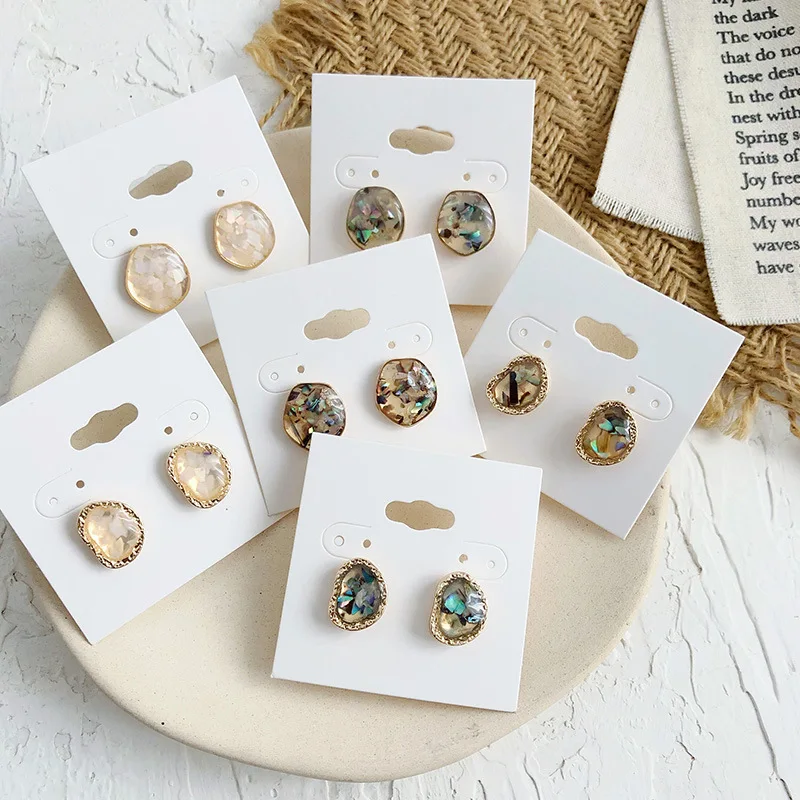 Dayoff Baroque Vintage Earing Fashion Simple Shell Stud Earrings Geometric Small Geometric Irregular Earstud Women Jewelry E73
Dayoff Baroque Vintage Earing Fashion Simple Shell Stud Earrings Geometric Small Geometric Irregular Earstud Women Jewelry E73