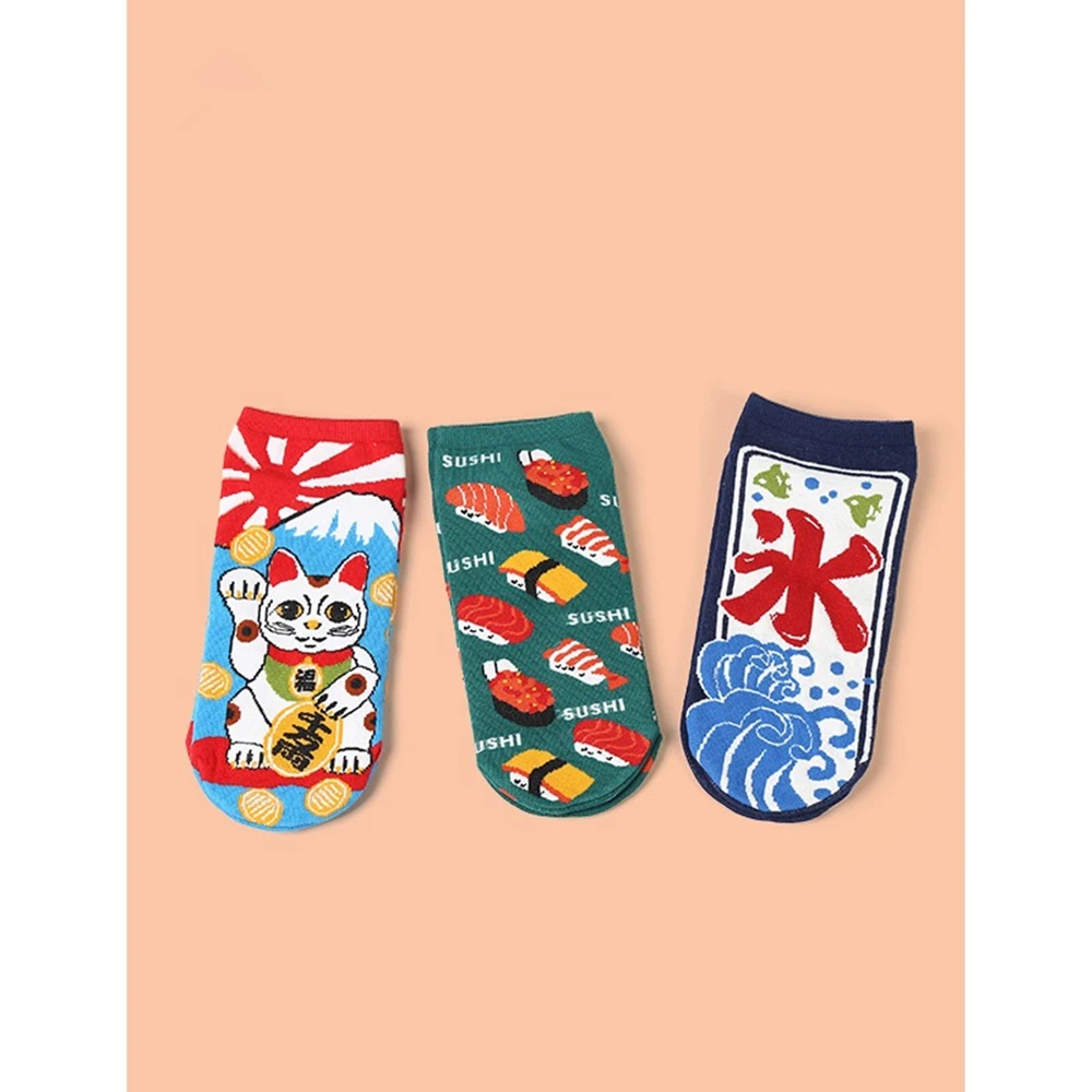 Summer cartoon cotton Thin Women boat socks Personality creative funny animal socks Funny happy breathable Cute Kawaii socks
Summer cartoon cotton Thin Women boat socks Personality creative funny animal socks Funny happy breathable Cute Kawaii socks