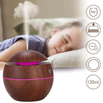 USB LED Intelligent Induction Wood Grain Humidifier Ultrasonic Air Humidifier Aroma Essential Oil Diffuser for Office Home
USB LED Intelligent Induction Wood Grain Humidifier Ultrasonic Air Humidifier Aroma Essential Oil Diffuser for Office Home