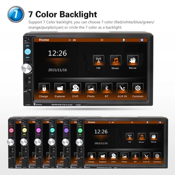 7 Inch Car MP3 MP5 Player Bluetooth Audio In HD Touch Screen Car Radio Car Audio Stereo FM/MP5//USB/AUX for USB FM GPS Receiver
7 Inch Car MP3 MP5 Player Bluetooth Audio In HD Touch Screen Car Radio Car Audio Stereo FM/MP5//USB/AUX for USB FM GPS Receiver