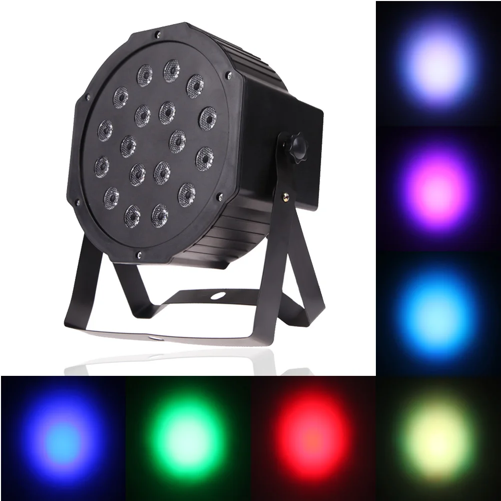 AC 110-220V 36W 18 LED Flat Par Lights Lamp LED Stage Light with EU Plug for Club Party EU Standard NG4S
AC 110-220V 36W 18 LED Flat Par Lights Lamp LED Stage Light with EU Plug for Club Party EU Standard NG4S