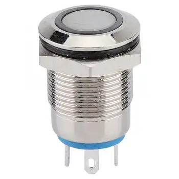 50pcs Switch 12mm Metal Momentary Push Button Switch Auto Reset Flat Head 24V LED Light 4-Pin Touch Switch
50pcs Switch 12mm Metal Momentary Push Button Switch Auto Reset Flat Head 24V LED Light 4-Pin Touch Switch