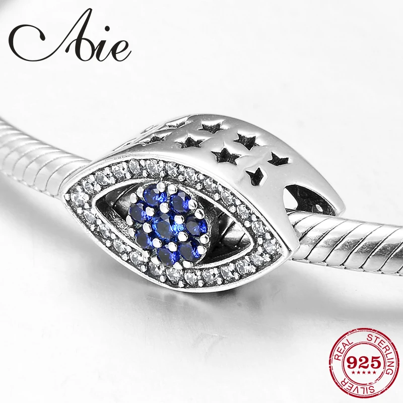 Fashion Evil blue CZ eye shape for women gift 925 Sterling Silver Beads Fit Original Pandora Charm Bracelet Jewelry making
Fashion Evil blue CZ eye shape for women gift 925 Sterling Silver Beads Fit Original Pandora Charm Bracelet Jewelry making
