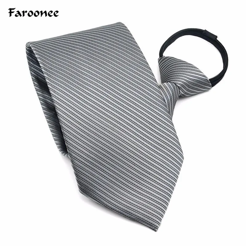 Men's Stripe Lazy Zipper Tie Commercial Formal Suit Lazy Neck Ring Necktie Neck Tie Striped Male Wedding Narrow cravate Gifts
Men's Stripe Lazy Zipper Tie Commercial Formal Suit Lazy Neck Ring Necktie Neck Tie Striped Male Wedding Narrow cravate Gifts