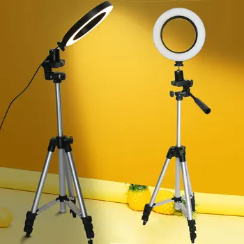 Dimmable LED Studio Camera Ring Light Photo Phone Video Light Lamp With Tripods Selfie Stick Ring Table Fill Light For Canon
Dimmable LED Studio Camera Ring Light Photo Phone Video Light Lamp With Tripods Selfie Stick Ring Table Fill Light For Canon