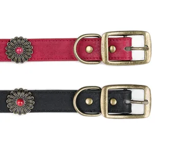 Luxury Diamond Decoration Leather Dog Collar Pet Collar for Medium Large puppies Genuine Luxury Leather Collar Dog Collar
Luxury Diamond Decoration Leather Dog Collar Pet Collar for Medium Large puppies Genuine Luxury Leather Collar Dog Collar