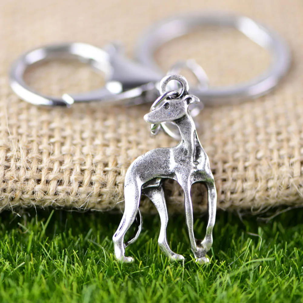A003 Greyhound Keychain Gift For Pet Dog Lover Zinc Metal Grey Houngs Key Rings Whippet Sympathy Memorial Purse Jewelry
A003 Greyhound Keychain Gift For Pet Dog Lover Zinc Metal Grey Houngs Key Rings Whippet Sympathy Memorial Purse Jewelry