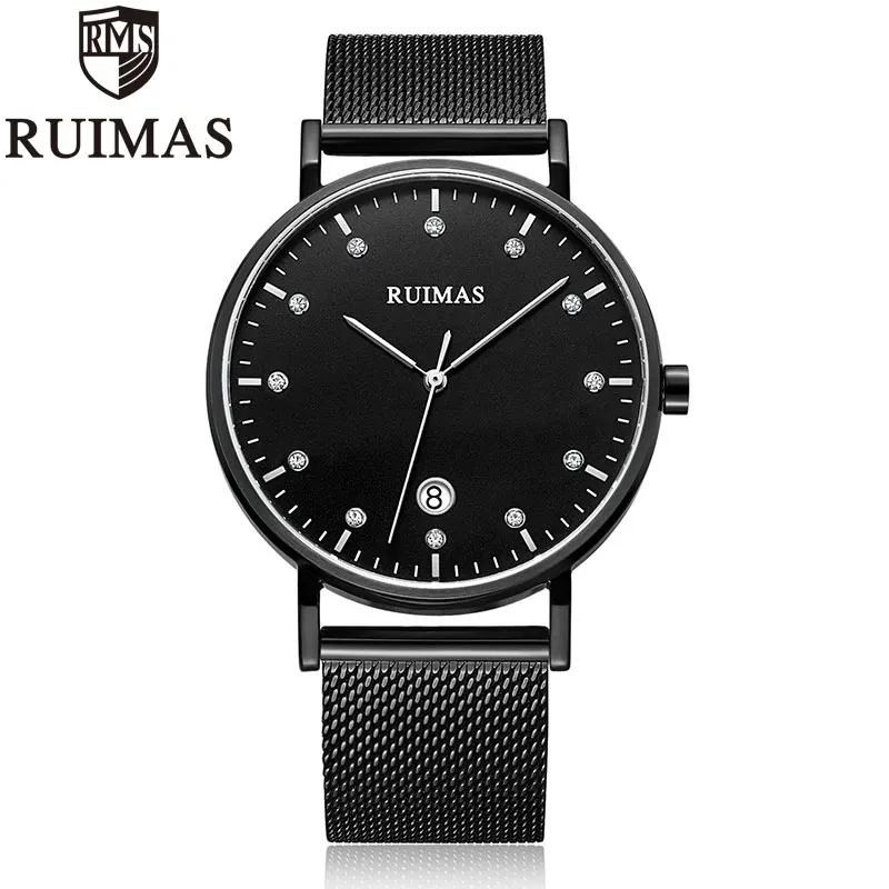 Ruimas Luxury Ultra-Thin Stainless Steel Watches Casual Man 40mm Quartz Wristwatches Clock Erkek Kol Saati Reloj Hombre
Ruimas Luxury Ultra-Thin Stainless Steel Watches Casual Man 40mm Quartz Wristwatches Clock Erkek Kol Saati Reloj Hombre