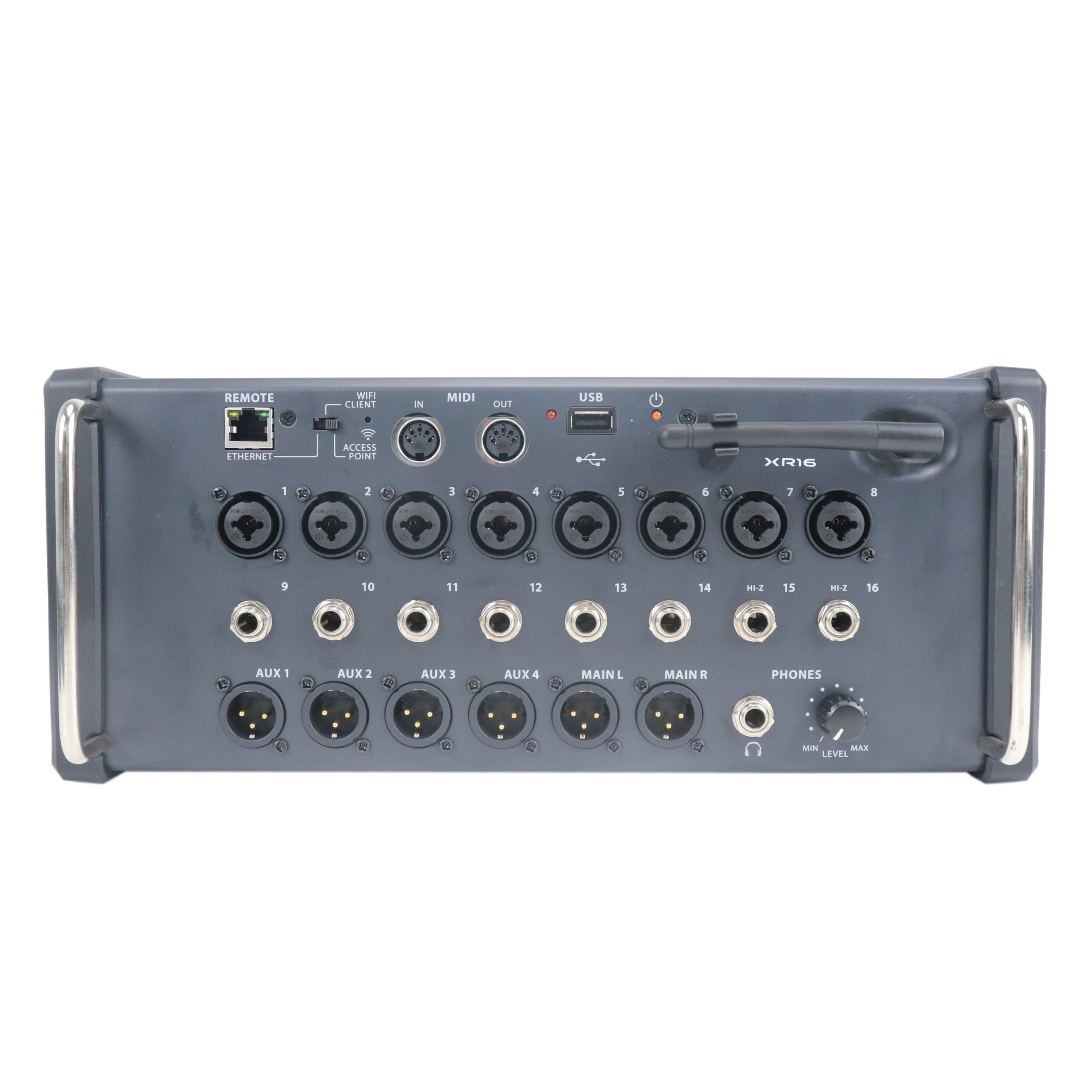 Betagear XR16 digital mixer audio Professional audio mixer mixing console dj Studio Wifi & USB Stereo Recorder mixing console
Betagear XR16 digital mixer audio Professional audio mixer mixing console dj Studio Wifi & USB Stereo Recorder mixing console