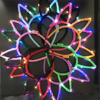 10pcs Bunny Ear LED Flashing Headband Kids Adults Light Up Rabbit Ears Hairband Headwear Glow Party home decor birthday
10pcs Bunny Ear LED Flashing Headband Kids Adults Light Up Rabbit Ears Hairband Headwear Glow Party home decor birthday