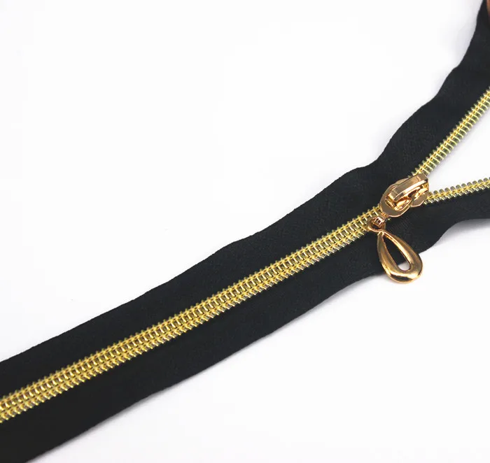 5piece Black Zippers Open End Metal Zipper Gold Teeth Craft for Sewing 40cm/15.75" inches
5piece Black Zippers Open End Metal Zipper Gold Teeth Craft for Sewing 40cm/15.75" inches