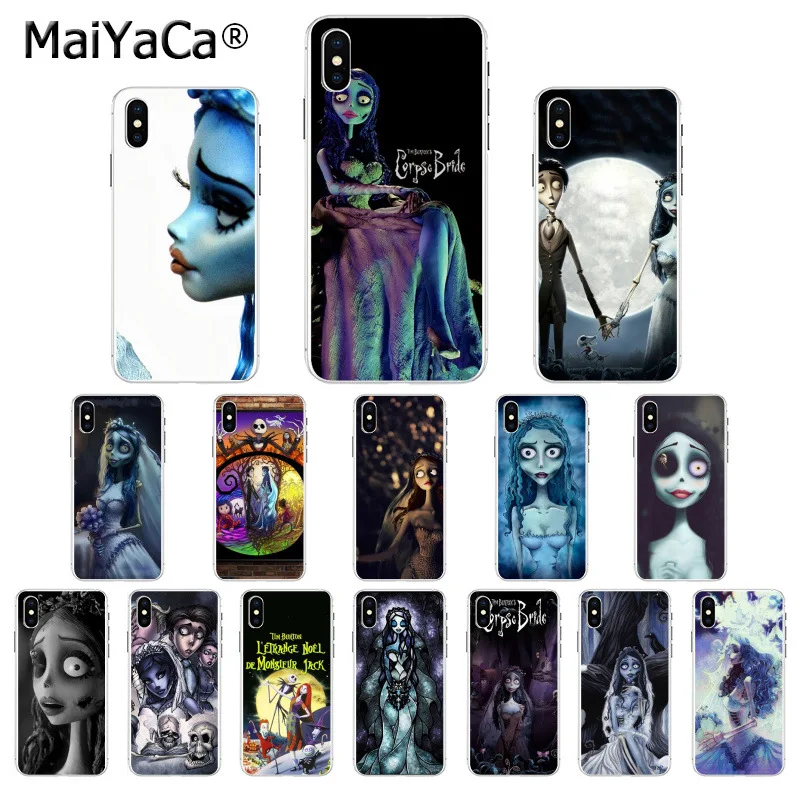 MaiYaCa Tim Burton's Corpse Bride Silicone TPU Phone Cover for Apple iphone 11 pro 8 7 66S Plus X XS MAX 5S SE XR Mobile Cover
MaiYaCa Tim Burton's Corpse Bride Silicone TPU Phone Cover for Apple iphone 11 pro 8 7 66S Plus X XS MAX 5S SE XR Mobile Cover