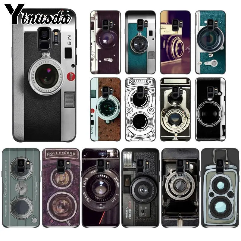 Yinuoda classic retro Black silver vintage camera Phone Case For Samsung Galaxy s9 s8 plus note 8 note9 s7 note5 funda
Yinuoda classic retro Black silver vintage camera Phone Case For Samsung Galaxy s9 s8 plus note 8 note9 s7 note5 funda