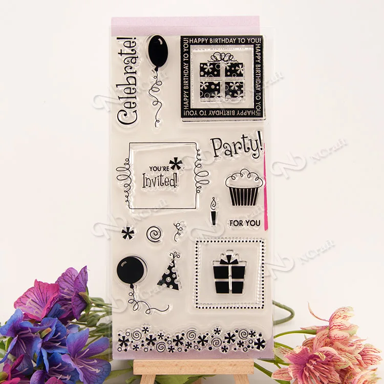 Party Invitation Transparent Clear Silicone Stamp/Seal for DIY scrapbooking/photo album Decorative clear stamp sheets A440
Party Invitation Transparent Clear Silicone Stamp/Seal for DIY scrapbooking/photo album Decorative clear stamp sheets A440