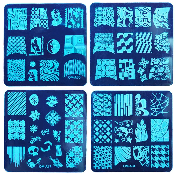 10Pcs Square Stamper Scraper Nail Art Stamping Plates Sets Polish Stencils Accessory nail Stamp Image Plate Nail Template DIY
10Pcs Square Stamper Scraper Nail Art Stamping Plates Sets Polish Stencils Accessory nail Stamp Image Plate Nail Template DIY