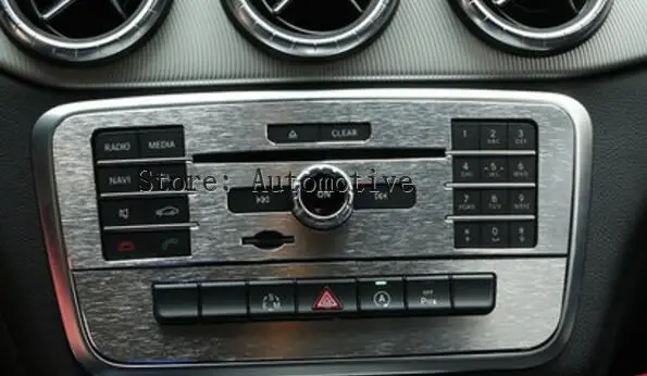 Chrome CD Console Panel Trim Car Sticker For Mercedes Benz CLA 200 220 2014 2015 Accessory
Chrome CD Console Panel Trim Car Sticker For Mercedes Benz CLA 200 220 2014 2015 Accessory