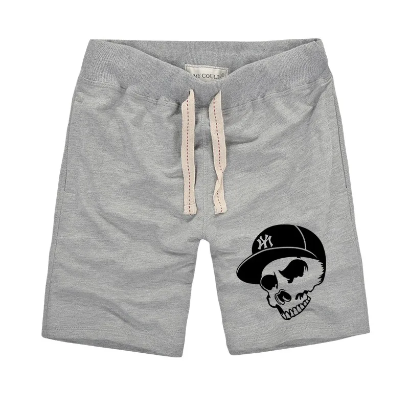 Summer High Quality Cotton Beach Shorts Men Hip-hop Bermuda Masculina Shorts Creative Skull with Hat Printed Men's Bottoms
Summer High Quality Cotton Beach Shorts Men Hip-hop Bermuda Masculina Shorts Creative Skull with Hat Printed Men's Bottoms