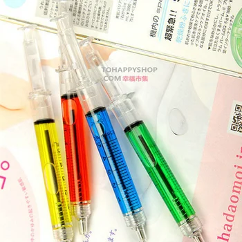 8 pcs syringe ballpoint pen 0.7mm roller ball pens for writing Stationery Office school supplies Canetas escolar FB219
8 pcs syringe ballpoint pen 0.7mm roller ball pens for writing Stationery Office school supplies Canetas escolar FB219