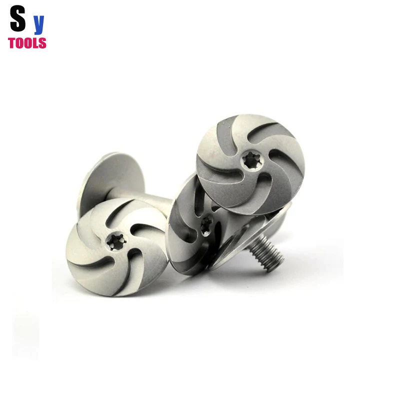 Diy Knife Making knife Handle screw Fire wheel whirlwind Rotating rivet Plum flower sharp Straight folding knife use
Diy Knife Making knife Handle screw Fire wheel whirlwind Rotating rivet Plum flower sharp Straight folding knife use
