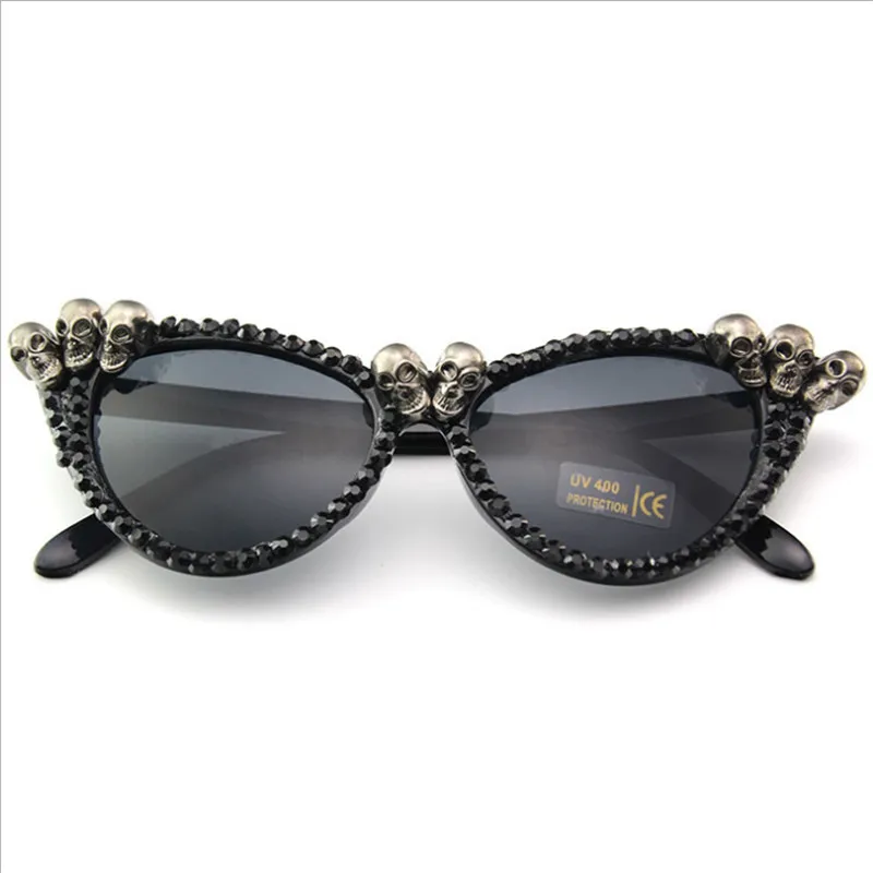 WEAR COOL Vintage Cat Eye Punk Sunglasses Women Skull Oculos De Sol Feminino Night Club Rock Halloween Skull Men Eyeglasses
WEAR COOL Vintage Cat Eye Punk Sunglasses Women Skull Oculos De Sol Feminino Night Club Rock Halloween Skull Men Eyeglasses