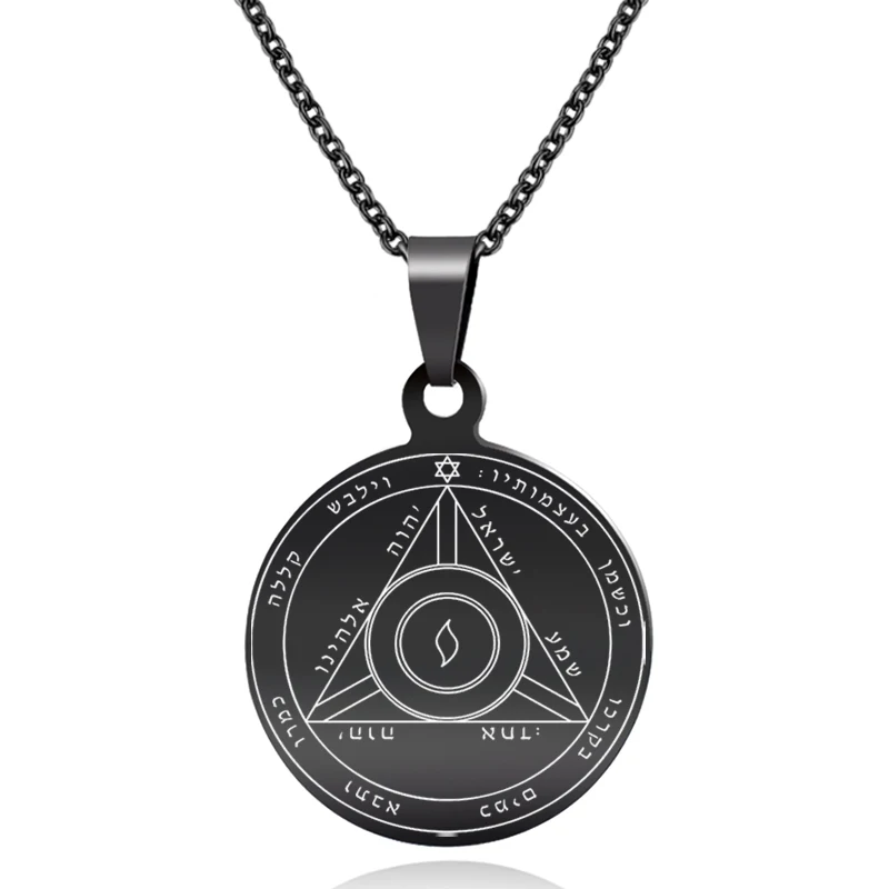 ABAICER Fourth Pentacle of Saturn Logo Stainless Steel Pendant Necklaces Engrave Name Love Tag Customized Logo Jewelry SDBKG389
ABAICER Fourth Pentacle of Saturn Logo Stainless Steel Pendant Necklaces Engrave Name Love Tag Customized Logo Jewelry SDBKG389