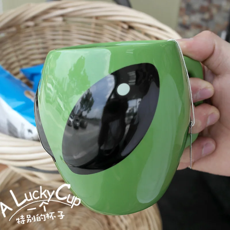 Cute Creative Green Alien Mug Ceramic Porcelain Coffee Mug Cup Personality Birthday Gift
Cute Creative Green Alien Mug Ceramic Porcelain Coffee Mug Cup Personality Birthday Gift