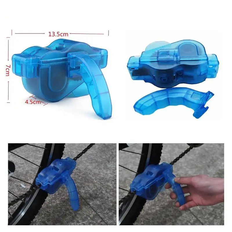Portable Bicycle Chain Cleaner Bike Clean Machine Brushes Scrubber Wash Tool Mountain Cycling Cleaning Kit Outdoor Sports
Portable Bicycle Chain Cleaner Bike Clean Machine Brushes Scrubber Wash Tool Mountain Cycling Cleaning Kit Outdoor Sports