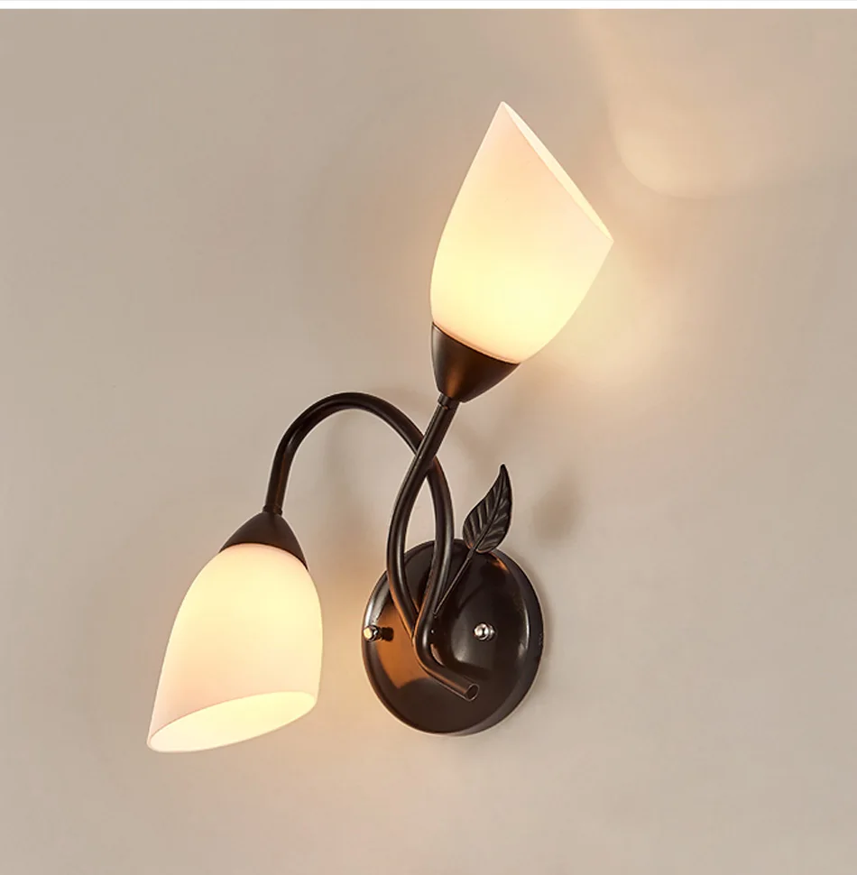 Art LED Wall Lamps Home Hotel Decoration Night Lighting Modern Wall Sconces Modern Interior Bedside Lights E14 Bulbs Mounted (6)