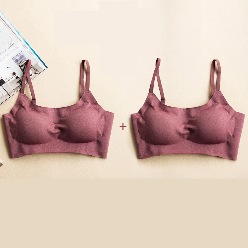 PAERLAN Women's women's 2 piece padded seamless bra vest top no trace gathered bra XL new support wholesale
PAERLAN Women's women's 2 piece padded seamless bra vest top no trace gathered bra XL new support wholesale
