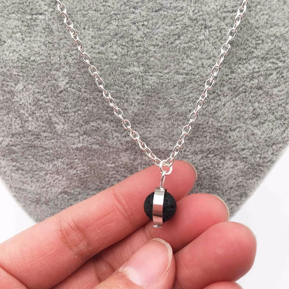 1pcs) Nature Lava Stone Essential Oil Diffuser Necklace Aromatherapy Jewelry Minimalist 8mm Lava Stone Diffuser Aroma Necklace
1pcs) Nature Lava Stone Essential Oil Diffuser Necklace Aromatherapy Jewelry Minimalist 8mm Lava Stone Diffuser Aroma Necklace