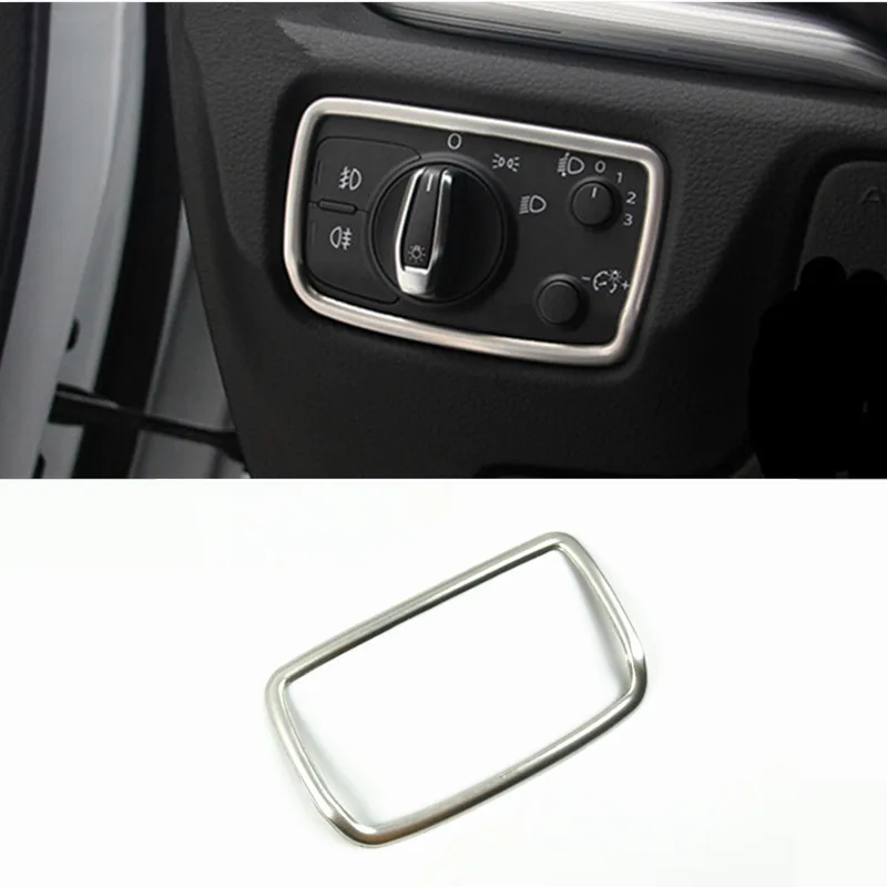 Stainless Steel Car Styling Headlight Switch Button Decor Frame Cover Trim For Audi A3 8V 2014-18 Interior Console Sticker
Stainless Steel Car Styling Headlight Switch Button Decor Frame Cover Trim For Audi A3 8V 2014-18 Interior Console Sticker
